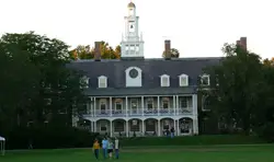 Bennington College campus — Commons houses the Dining Hall at Bennington College.