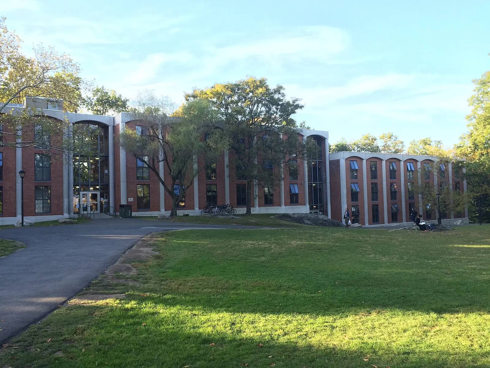 Sarah Lawrence College campus — Rothschild, Garrison, and Taylor Residence Halls (left to right) at Sarah Lawrence College in Bronxville, NY. 12 Oct 201