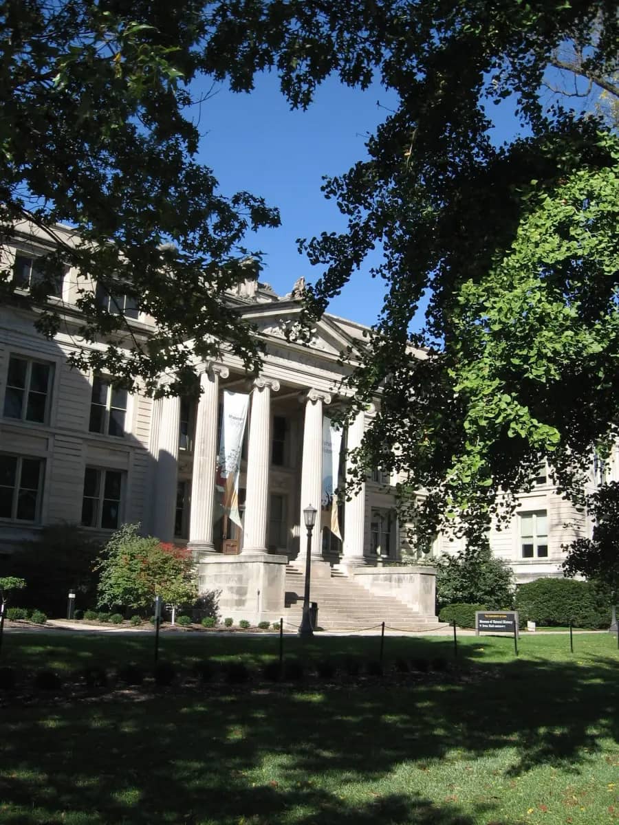 University of Iowa campus — Iowa Hall, Museum of Natural History, University of Iowa