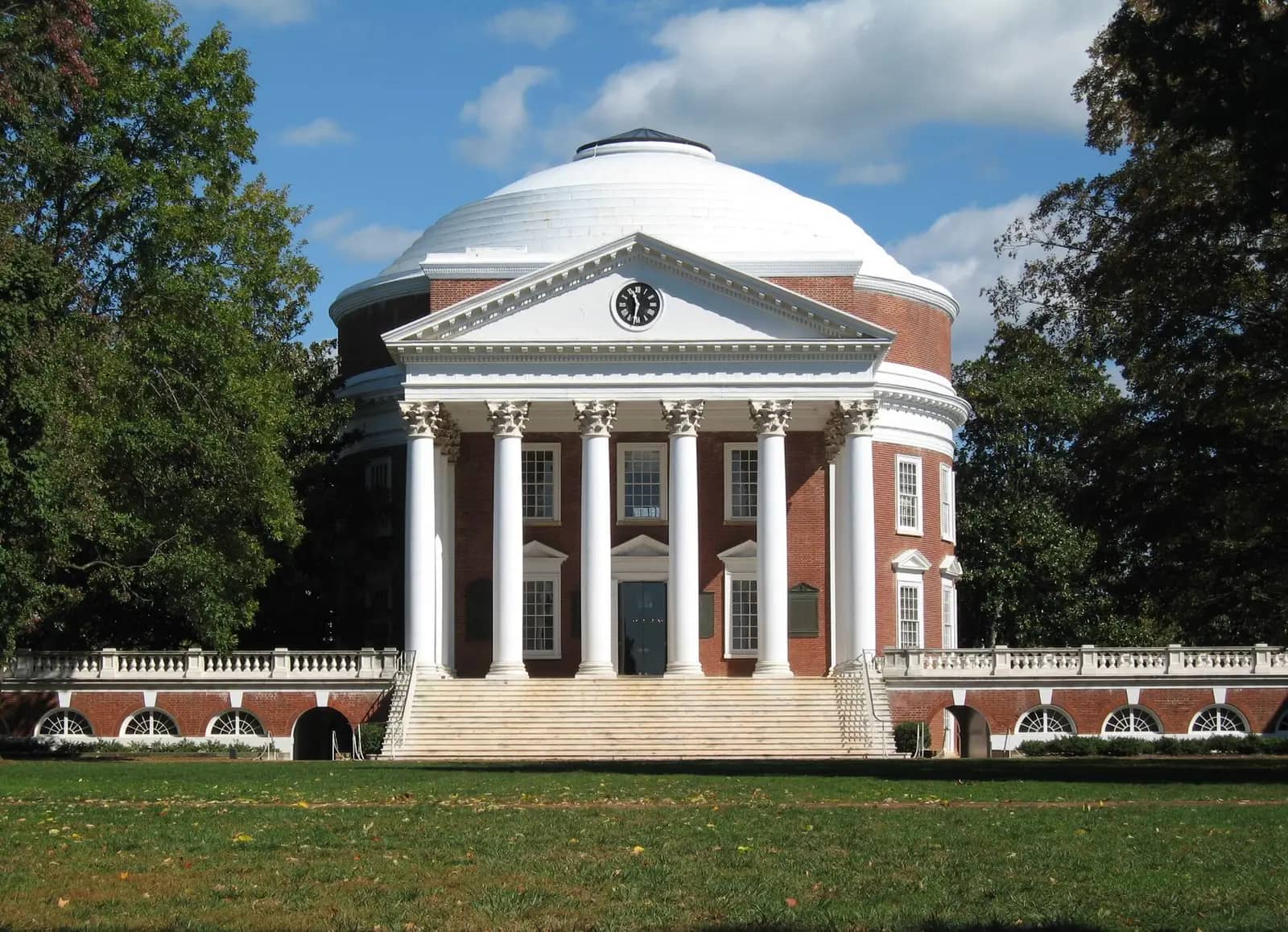 University of Virginia campus — The Rotunda at the University of Virginia. Charlottesville, Virginia, United States